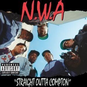 N.W.A Straight Outta Compton album cover