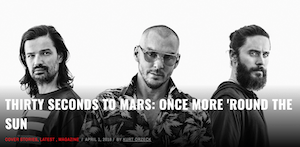 Jared Leto cover story